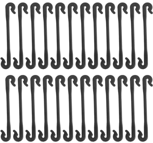jojofuny Lot de 100 Clips de Fixation en Plastique Solide pour Plantes Grimpantes Support pour Vigne et Branches d'Arbres Fruitiers Clips de Maintien pour Jardin et Culture Adaptés aux