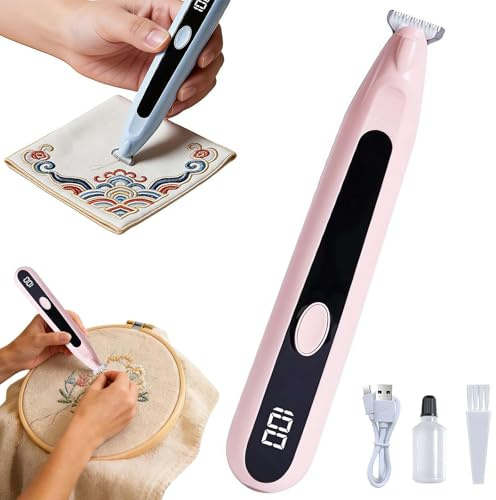 Electric Seam Ripper, 2026New Electric Thread Remover, Stitches Eraser for Embroidery, Seam Rippers Sewing Thread Eraser, Professional Ripper Remover for Tailors Quilters Sewers Fiber Artists
