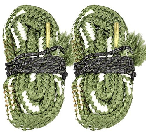 Rainbow_Road 2 unids Caza Bore Cleaner Gun Pistola Barril Limpieza Cuerda Kit 20 GA Calibre para Carabina/Escopeta/Pistola/Rifle