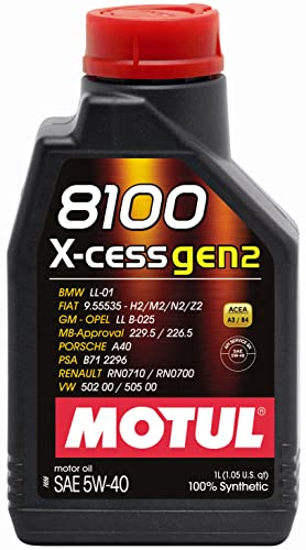Olio motore Motul 8100 X-CESS 5W40 LT. 1