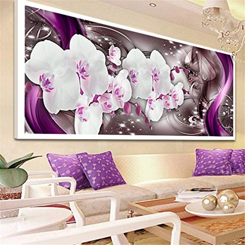 Nicole Knupfer 5D Diamant Painting Kit Magnolie DIY Diamond Painting Strass Kreuzstich Arts Craft Home Wanddekoration (150x60cm)