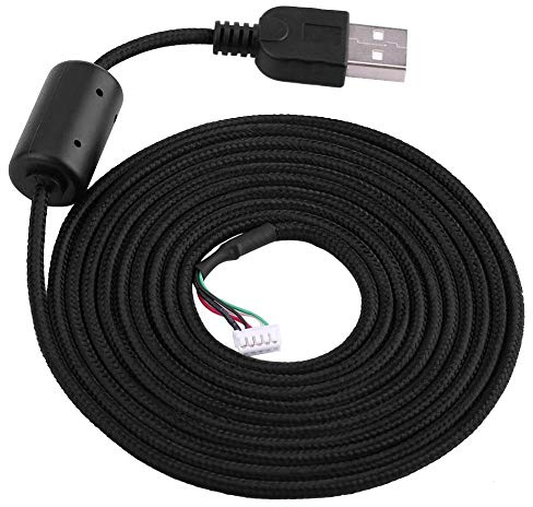 Ersatz des USB Mauskabels, Reparatur des 2 U Bahn Kabels für Maus, Mauszubehör, Universalkabel mit 3,0 mm Außendurchmesser Maus für G500s Game Mouse