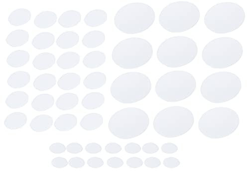 48 Separadores De Placas De Fieltro Antifricción, Separadores De Almacenamiento, Aislamiento, Suministros De Utensilios De Cocina, Estera, Diferentes Tamaños, Divisores De Placas De Fieltro Suave, Pro