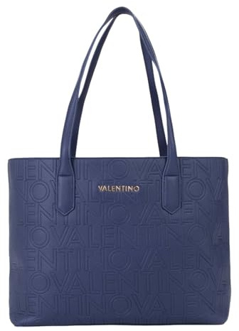 Valentino borsa shopper borsa a tracolla Pansy Shopping Bag Blu blu scuro
