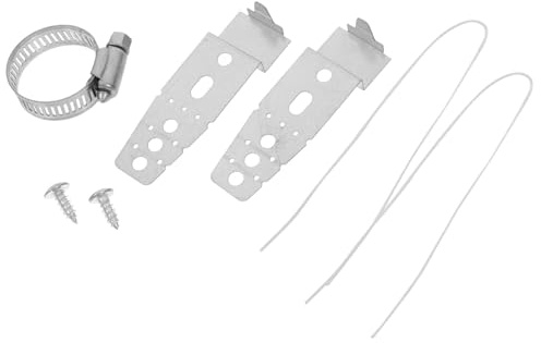 Angoily Kit Di Fissaggio Per Lavastoviglie Piastra Di Montaggio Per Lavastoviglie Staffa Per Piano Di Lavoro Clip Di Montaggio Kit Di Installazione