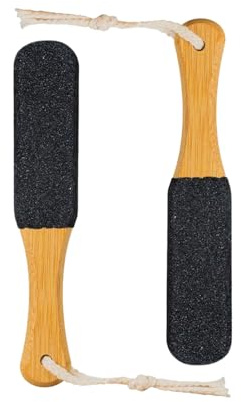 Herramienta de de callos, removedor de piel muerta, escofina de doble cara de 8.8 x 1.7 pulgadas, mango ergonómico antideslizante, cuidado y seguro, perfecto para mujeres mayores, hombres