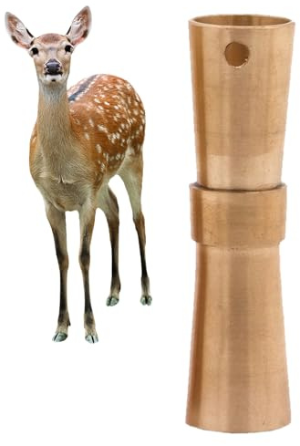 Veeteah Hirschlockpfeife | Lauter Pfeil Für Tierlockruf | Mit Starkem Lockton Für Beobachtung Jagd Outdoor Abenteurer Jäger Naturführer Frauen Männer