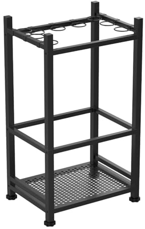 KiBcsLic Gancio Porta Attrezzi da Giardino, Porta Scopa, Scopa, Attrezzi Manuali, Pale