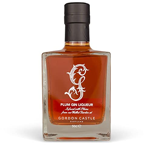 Gordon Castle Scotland Plum Liqueur | 27% ABV, 50 CL | Luxury Small-Batch Gin Liqueur | Distilled With Our Own Homegrown Variety of Gordon Castle Plums | Infused with Gordon Castle Scotland Gin |