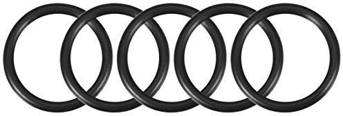 sourcing map 5 Stück O-Ringe Nitrilkautschuk Dichtung 25 mm x 35 mm x 5 mm Metrische Gummi Dichtungsring für Sahnespender Pumpe Schnellkupplung Ersatzdichtung Umfülladapter | Metrische Gummi Dichtungsring, für Sahnespender Pumpe Schnellkupplung Ersatzdichtung Umfülladapter