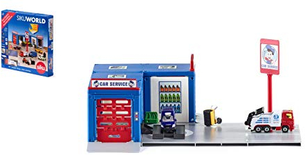 Garage Siku World Box 27 cm - Siku - Diorami - Die Cast - Modellbausatz