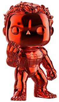 Marvel Funko Pop Avengers Endgame - Red Chrome Hulk - Bobble-Head