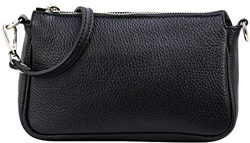 SH Leder Echtleder Schultertasche Umhängetasche Handtaschen Clutch kleine Tasche Abendtasche 23x13cm Jennie G323