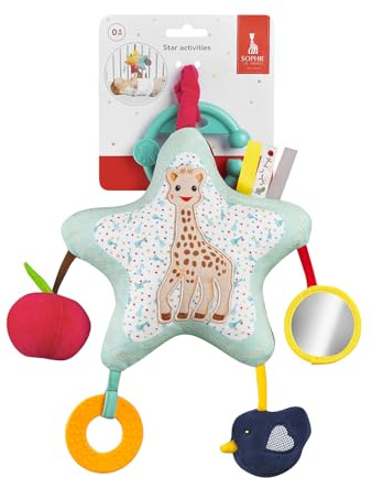 Sophie la Girafe Étoile à Accrocher avec 6 Activités Dès la Naissance