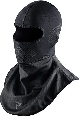REBELHORN Therm II Wind Motorrad Sturmhaube Funktions Thermoaktive Bekleidung mit Windstopper Winddicht und Atmungsaktiv für kalte Tage