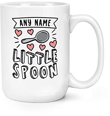 Personalised Little Spoon 15oz Large Mug Cup