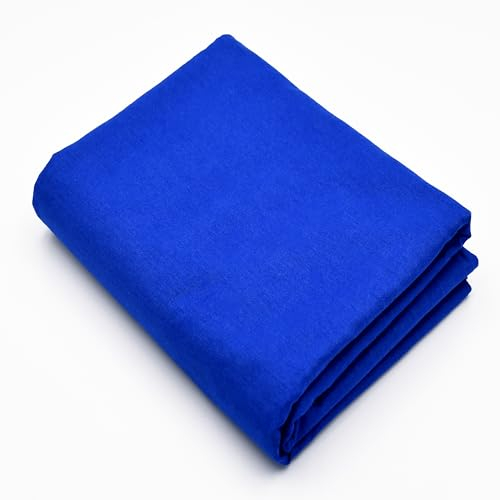 Stoff Virginia Tex, Meterware, Baumwollstoff 100%, große Breite 240 cm, Baumwollstoff 100% Oeko -Tex Standard 100 Unifarben zum Nähen (Dunkelblau 78, 200 cm x 240 cm)