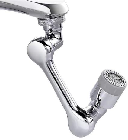 wasserhahn aufsatz 1080° Schwenkbarer Wasserhahnaufsatz - Flexibler Waschtischarmatur Gadget mit Verlängerung, Wasserfilter für Badezimmer