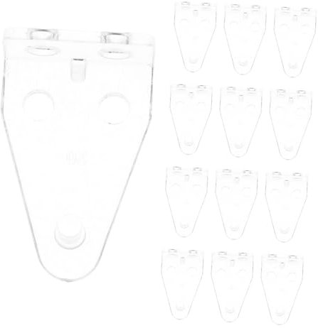 Alipis Venetian Blind Connector Hooks and Wand Connecting Hooks Plastic Curtain Accessory 20pcs Set for Window Shutter Positioning