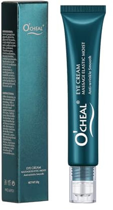 O'CHEAL Massaggio, crema per gli occhi, schiarente, occhiaie, rassodante, pelle istantanea, siero per la cura degli occhi, per donne e donne, 20 g
