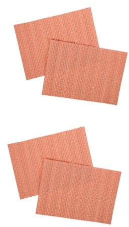UKCOCO 2 Series Material De Pegatinas para Papel Tapiz De Casa De Muñecas En Miniatura Papel Tapiz para Casa De Muñecas En Miniatura Ladrillos Pequeños Decoración para 2 Hojas*2