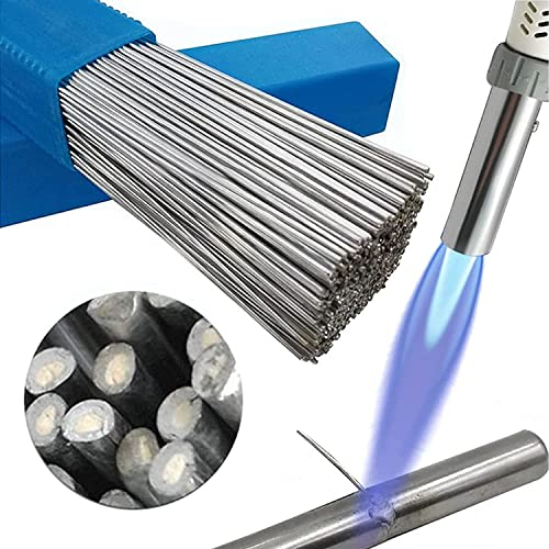 ArauHoo Baguette de soudage universelle en métal à fusion facile basse température Fil fourré 1,6 mm/2 mm Soudure Pas besoin poudre souder noyau flux faible