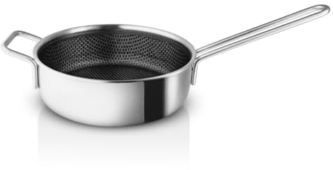 EVA-TRIO | Mosaik-Bratpfanne 9,5 Zoll, Keramik-Antihaft-Slip-Let®-Beschichtung | Hitzebeständig bis 400 °C | Spülmaschinen- und ofenfest | Dänisches Design