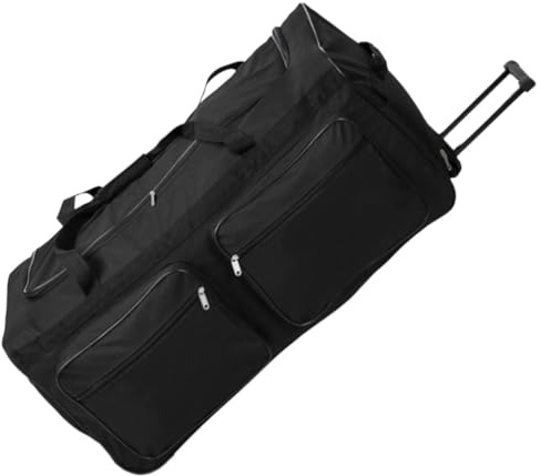 Maleta de Viaje Grande, Maleta Grande Blanda con Ruedas Trolley XXL y XL, Bolsa de Viaje Espaciosa y Plegable (XXL)