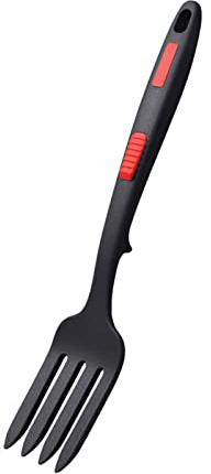 Flexible Gabel aus Silikon, hitzebeständig, spülmaschinenfest, antihaftbeschichtet, zum Backen und Mischen