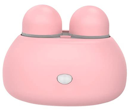KESOTO Lindo Limpiador ultrasónico de Lentes de atención Diario de Blandas y rígidas de vibración Necesita, Rosado