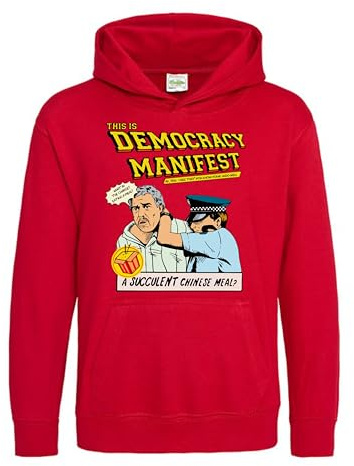 Succulent Chinese meal Hoodie Funny This Is Democracy Manifest pullover Fullsleeve Crew neck world Unisex Hood