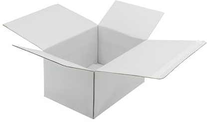 IMBALLAGGI 2000 - Scatole Trasloco Automontanti ‎Bianche 30x30x30 a 1 Onda, 5 Scatole Cartone Resistenti con Bordo Adesivo, Scatoloni Spedizioni Imballaggio - Cartoni per Traslochi e Archiviazione