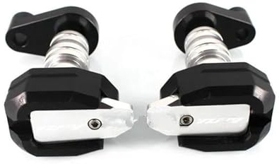 JHYBDP Motorrad Rahmengleiter Sturzpads Sturzschutz Für Yamaha YZF-R1 YZFR1 YZF R1 2004 2005 2006 2007 2008 Sturzschutz Crash Pads(Silber)