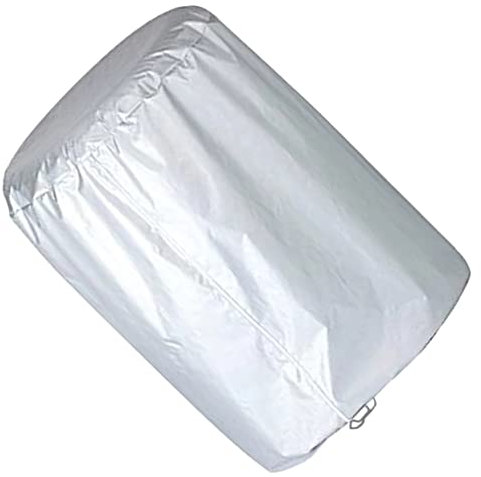 FOYTOKI Couverture De Pneu pour Camping Résistante Au Soleil avec Fermeture Éclair Protection pour Pneus De Voiture Et Remorque Incluant De Rangement