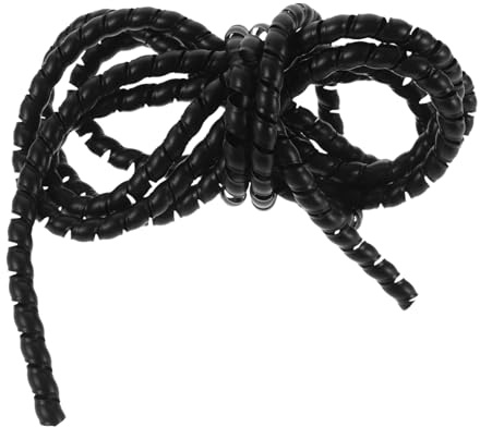 GANAZONO Guaina Protettiva a Spirale Per Cavi Elettrici 3 Metri Manicotto Isolante Resistente Per Gestione e Organizzazione Cavi Bici Elettriche Avvolgicavo Flessibile