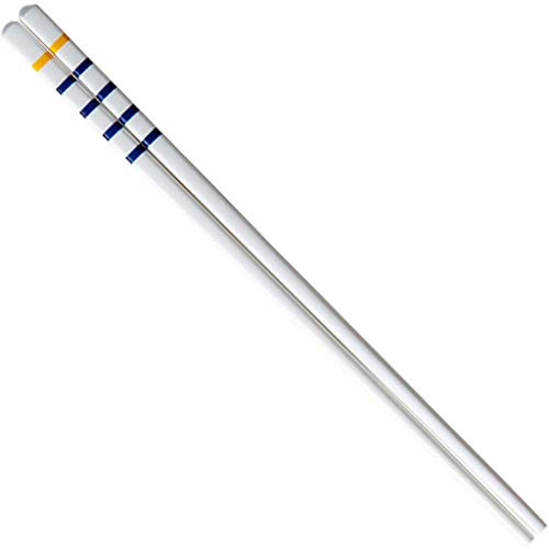 Palillos, Palillos chinos, juego de regalo 5 pares, palillos cerámica reutilizables, aptos for lavavajillas, fáciles limpiar, antideslizantes, porcelana hueso alta calidad(C)