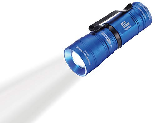 TROIKA ECO BEAM – TOR52/VW – Lampe de poche – rechargeable via une prise USB – Official licensed by Volkswagen – DEL blanche – 2 niveaux d'intensité, lumière clignotante, zoom 6x – magnétique