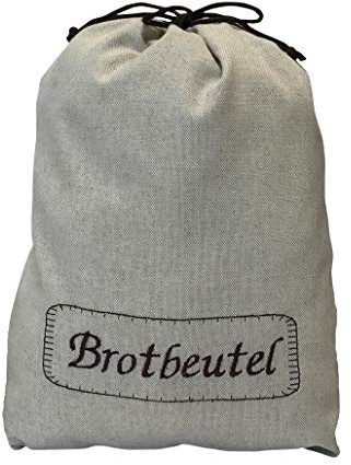 Textil FreWe Brotbeutel in verschiedenen Größen, Öko-Tex 100, mittel „Brotbeutel“ für ca. 12 Brötchen