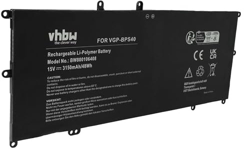 vhbw Akku kompatibel mit Sony Vaio Fit 15A