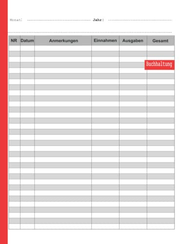 Buchhaltung Kleingewerbe: Dieses Buch hilft Ihnen bei der Dokumentation Ihrer Einnahmen und Ausgaben.