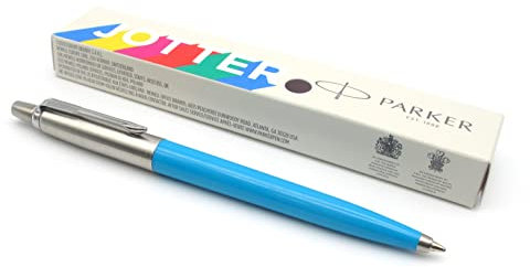 Parker Jotter Originals Kugelschreiber, Himmelblau, 60er Jahre Pop Art, blaue Tinte, in Geschenkbox