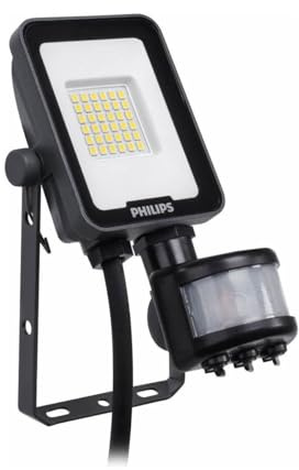 Ledinaire LED Mini Floodlight 3000K 10W 1100lm PIR Sensor IP65