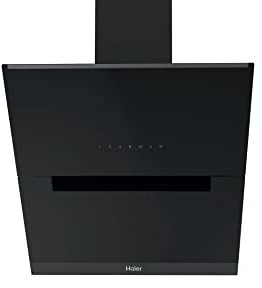 Haier I-LINK HADG6DS46BWIFI - Capota para cabeza (60 cm, control táctil, 5 niveles de potencia, función Booster, temporizador, función Wi-Fi), color negro