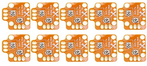ASHATA Contrôleur Analogique, Bâton de Dérive Mod pour pour One Série X S Contrôleur Manette de Jeu Joystick Carte de Réparation de Dérive, Or