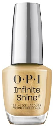 OPI Infinite Shine 24/7 Carat – vorgehärtete Gel-Technologie ohne UV-Lampe – bis zu 11 Tage Halt – langanhaltender, veganer Nagellack – extra breiter ProWide Pinsel für makellosen Auftrag
