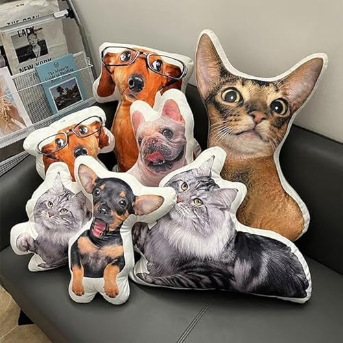 Glad Gua My Beloved Fell-Baby, personalisiertes Foto, Haustierkissen – individuelles Hunde- und Katzenkissen, Geschenk