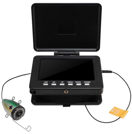 Fischfinderkamera mit IPS-Display, 1080P CMOS-Sensor, 30 M PU-Kabel, Zum Eisfischen