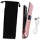 DRESSOOS Fer à Lisser Et Boucleur Professionnel Sans Fil Outil De Coiffure Polyvalent Doré Pour Les Types De Cheveux