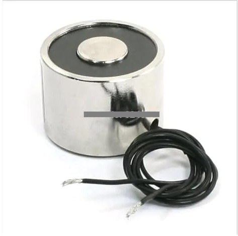 DC 24V Sucking Sucked Disc Solenoid Lift Holding Lifting Magnet Electromagnet 30mm x 22mm 30 * 22mm 1.2*0.87 10Kg 100N 22Lb Motor Speed Controllers