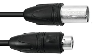 PSSO DMX Cable IP65 3-pin 20m bk